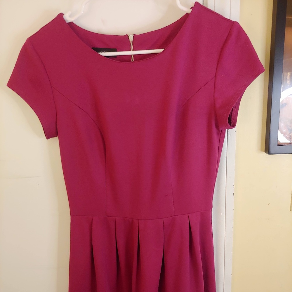 BCX Jr Magenta Cap Sleeve Mini Cocktail Dress (5)